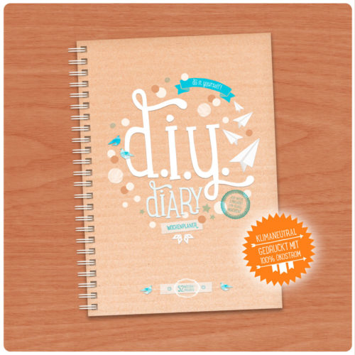 DIY Diary Wochenplaner & Kalender kaufen A5