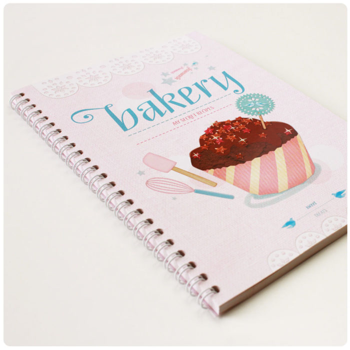 Yummy Bakery rosa Rezeptbuch A5 kaufen